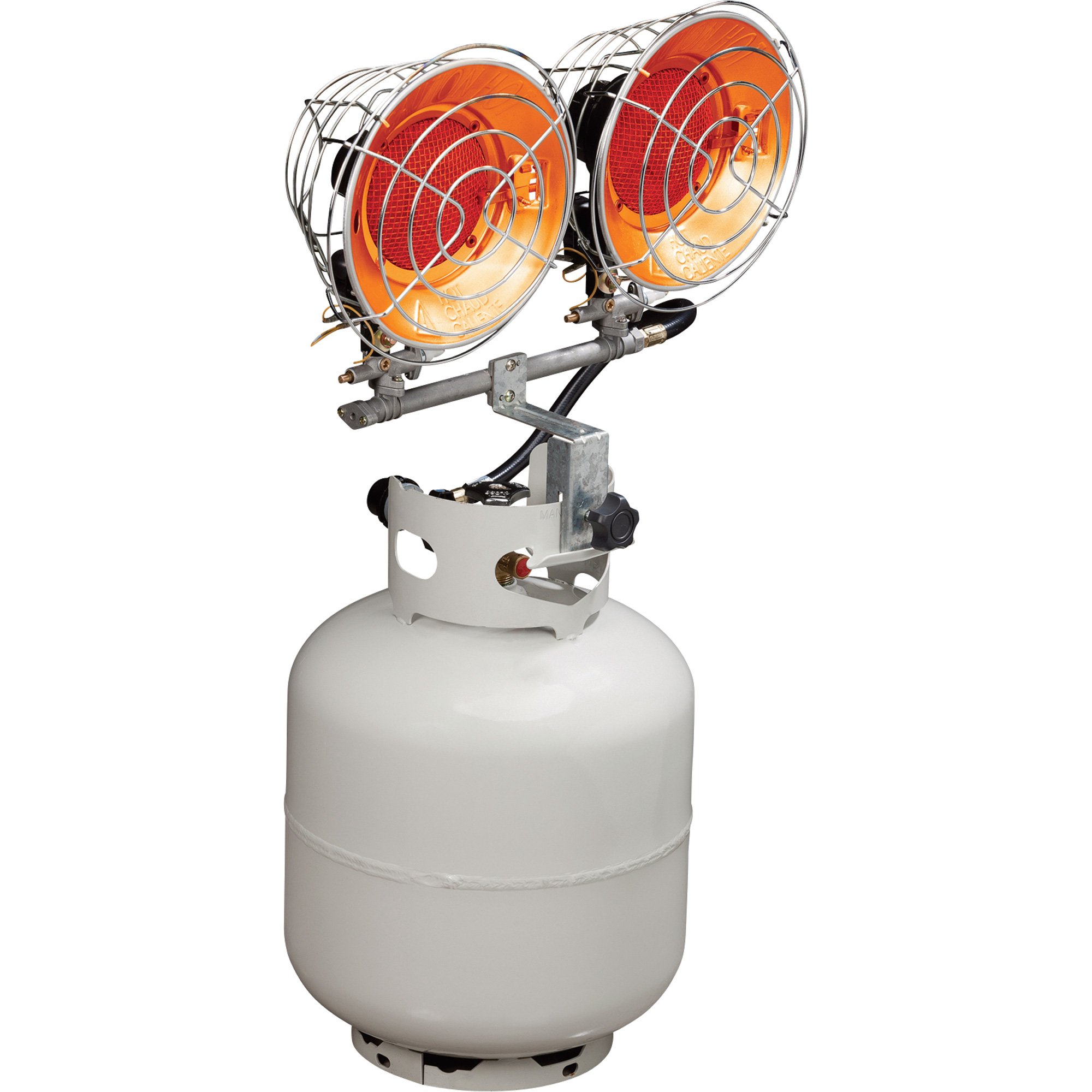 ProCom Tank-Top Propane Heater — 10,000-30,000 BTU, Model# PCTT30